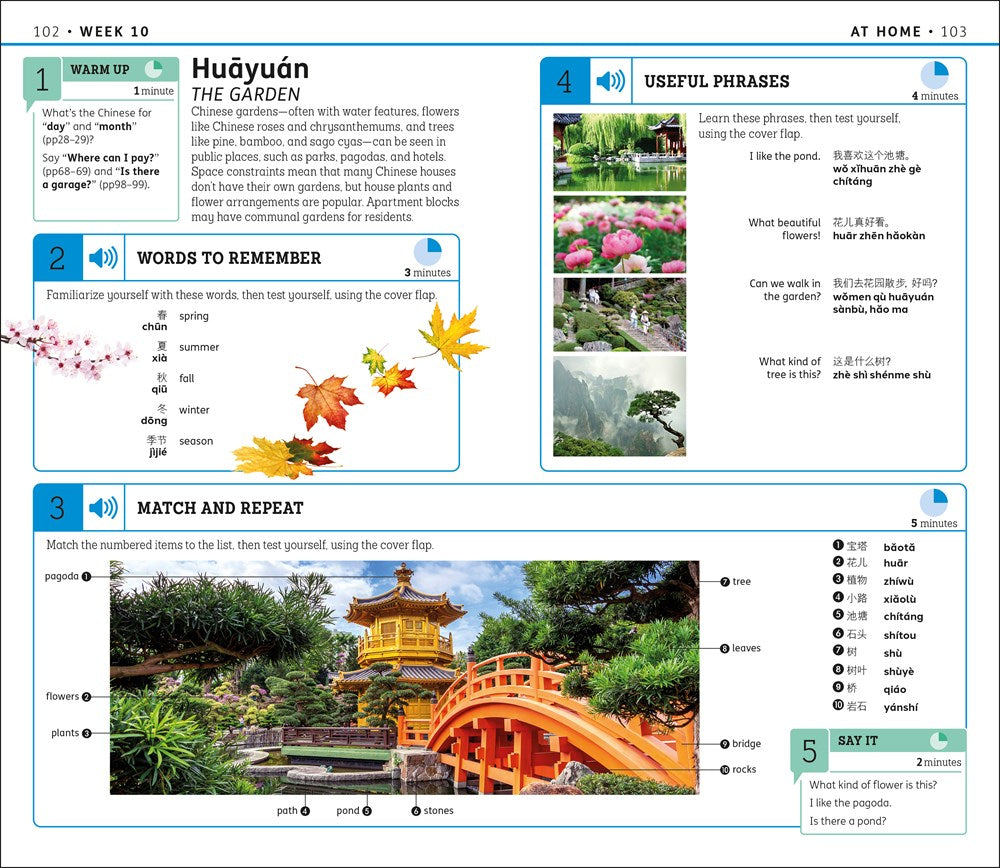 15-Minute Mandarin Chinese: Learn in Just 12 Weeks (DK 15-Minute Language Learning)
