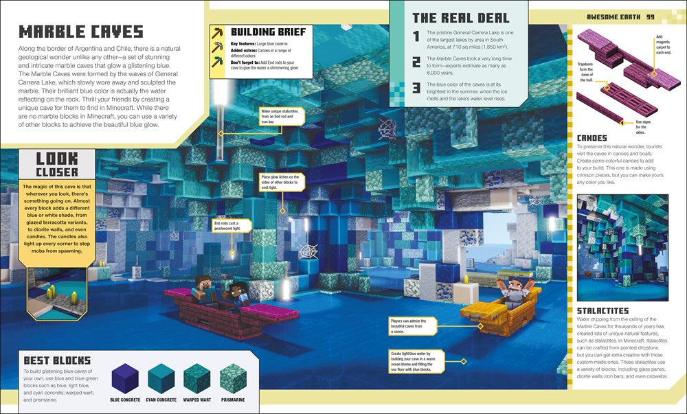 The Minecraft Ideas Book: Create the Real World in Minecraft with 70+ Awesome Builds