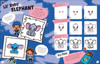 Draw with Art for Kids Hub Animals Paperback Jensen, Rob Art for Kids Hub