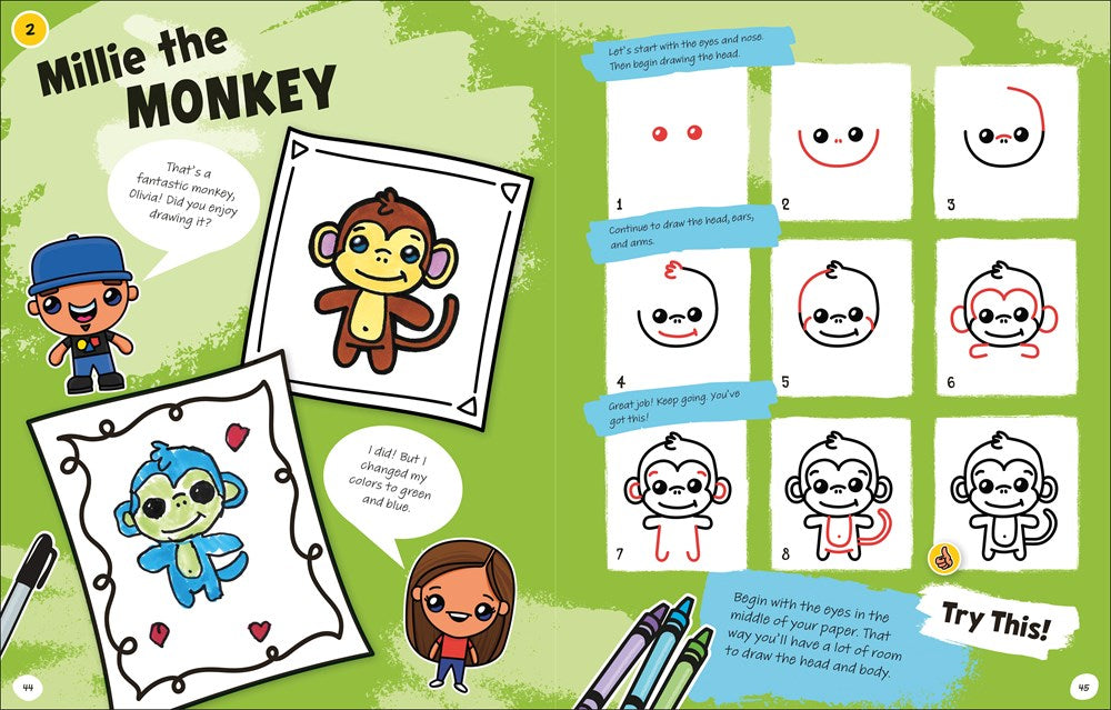 Draw with Art for Kids Hub Animals Paperback Jensen, Rob Art for Kids Hub