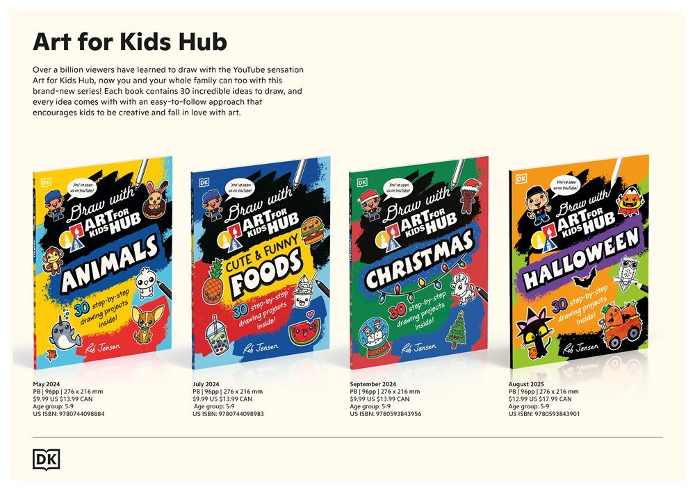 Draw with Art for Kids Hub Cute and Funny Foods
