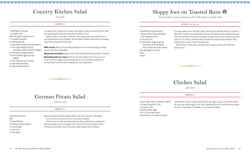 Best Recipes from the Farmer's Wife Cookbook