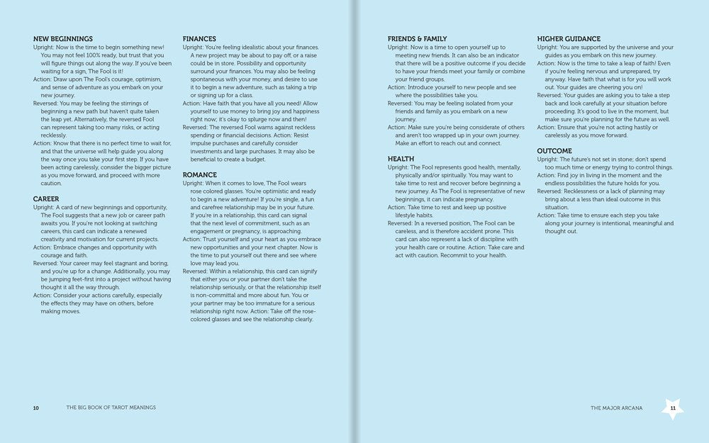 The Big Book of Tarot Meanings