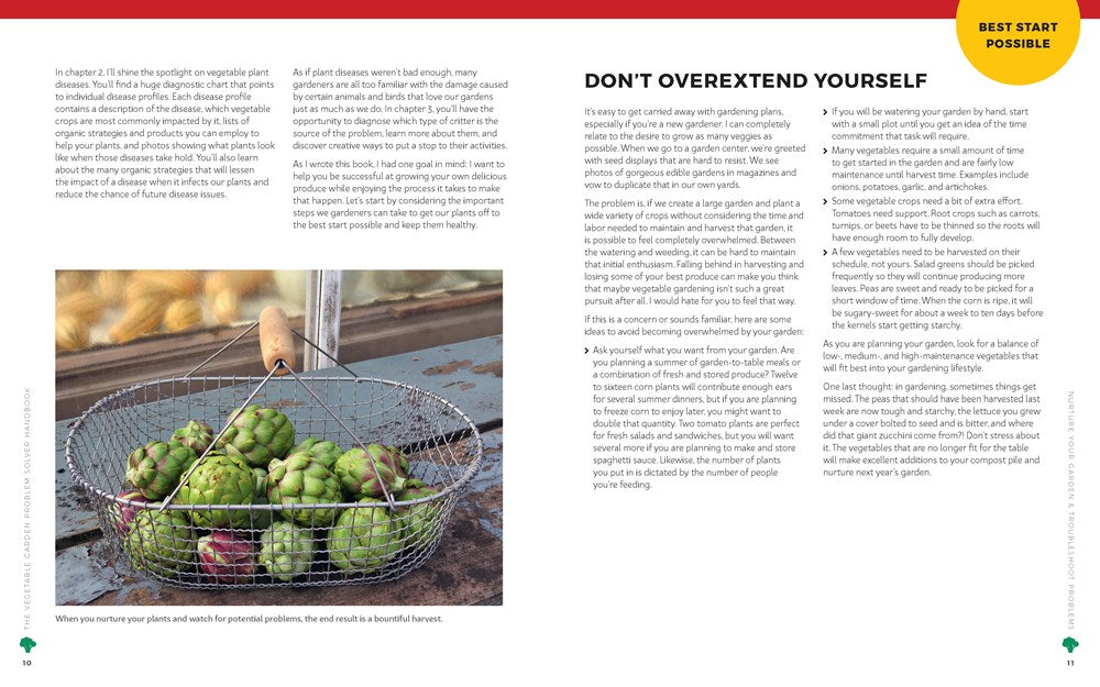 The Vegetable Garden Problem Solver Handbook