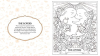 Kawaii Tarot Coloring Book