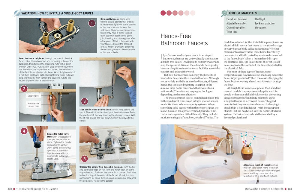 Black and Decker The Complete Guide to Plumbing Updated 8th Edition