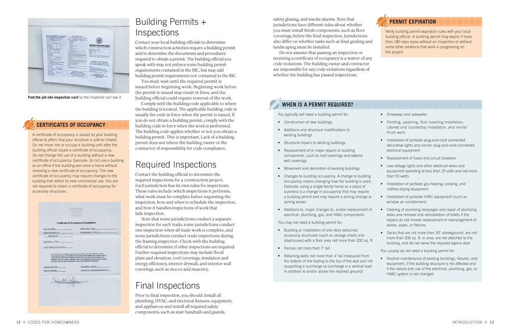 Black and Decker Codes for Homeowners 5th Edition