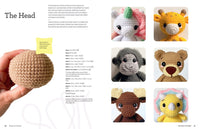 Amigurumi Friends: 20 Easy Patterns to Create 100+ Adorable Custom Crochet Critters - Explore Infinite Possibilities with Shapes, Colors, Details, and Yarns