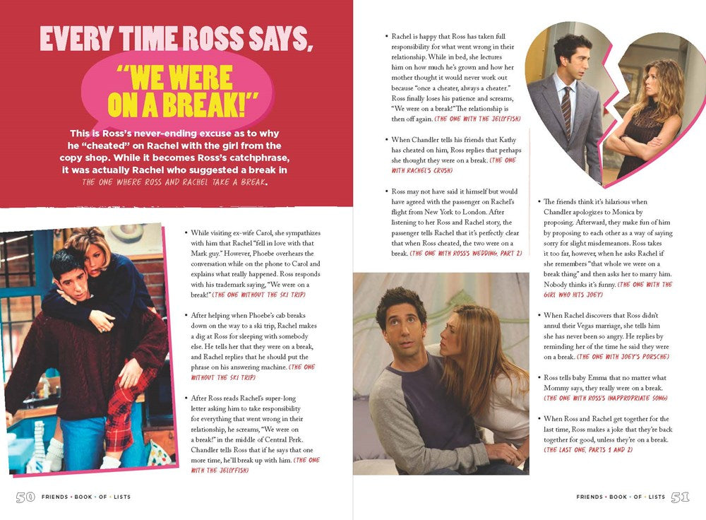 The Friends Book of Lists