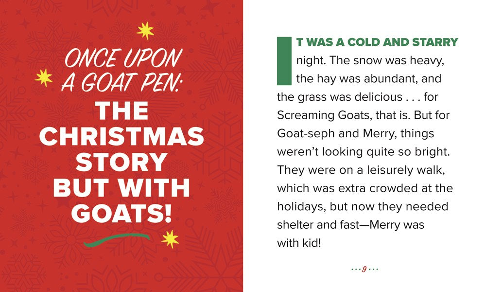The Screaming Christmas Goat: Ahhhhh! (RP Minis)