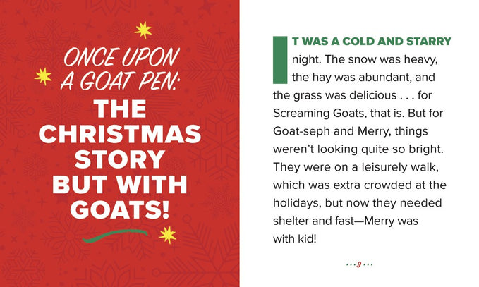 The Screaming Christmas Goat: Ahhhhh! (RP Minis)