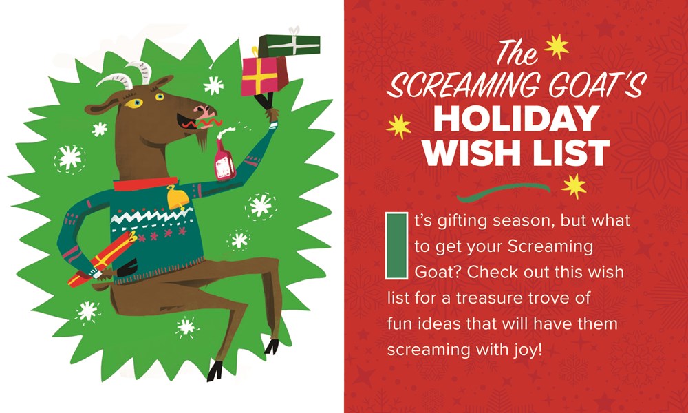 The Screaming Christmas Goat: Ahhhhh! (RP Minis)