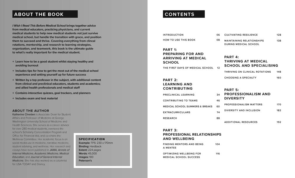 I Wish I Read This Book Before Medical School