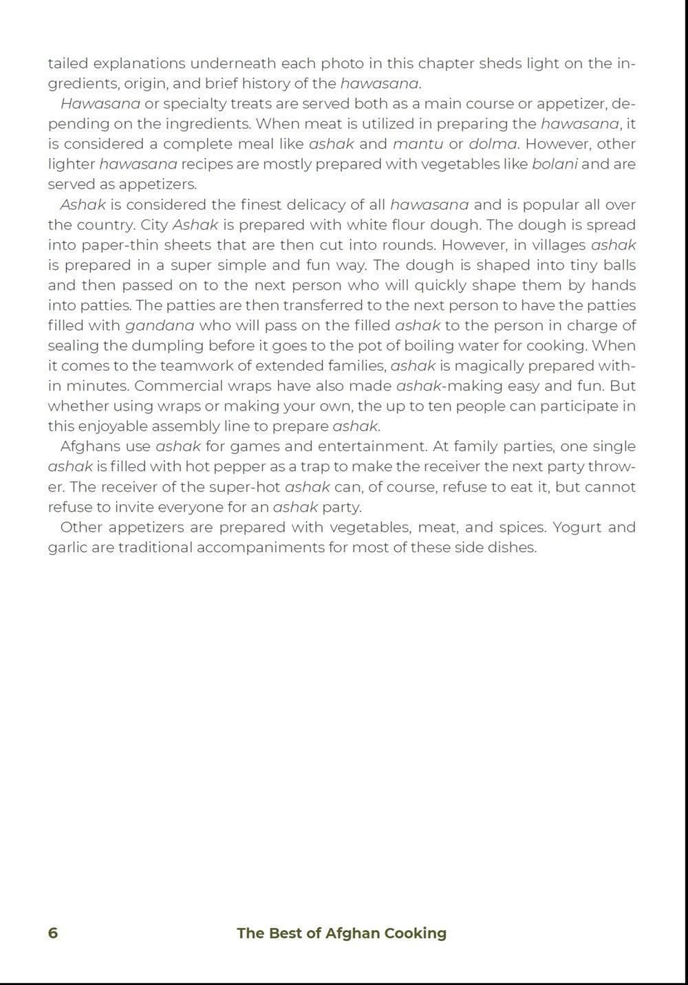 The Best of Afghan Cooking