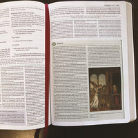 NKJV Study Bible, Hardcover, Burgundy, Full-Color, Comfort Print