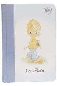 NKJV, Precious Moments Small Hands Bible, Hardcover, Blue, Comfort Print: Holy Bible, New King James Version