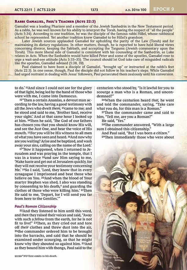 NKJV, Chronological Study Bible, Hardcover, Comfort Print: Holy Bible, New King James Version