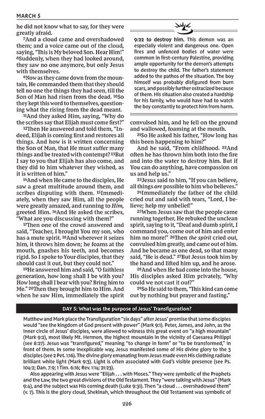 The NKJV, MacArthur Daily Bible, 2nd Edition, Paperback, Comfort Print