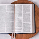 NKJV, Thinline Bible, Verse Art Cover Collection, Leathersoft, Teal, Red Letter, Comfort Print