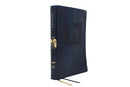 NET Bible, Thinline Art Edition, Large Print, Leathersoft, Blue, Comfort Print: Holy Bible (Large type / large print)
