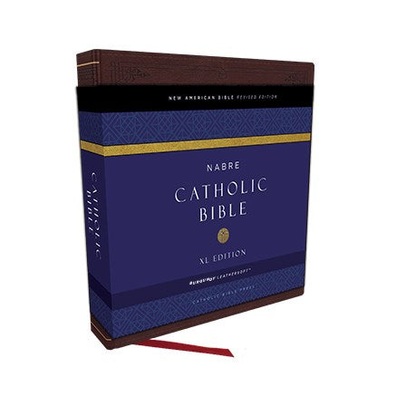 NABRE XL, Catholic Edition, Leathersoft, Burgundy, Comfort Print