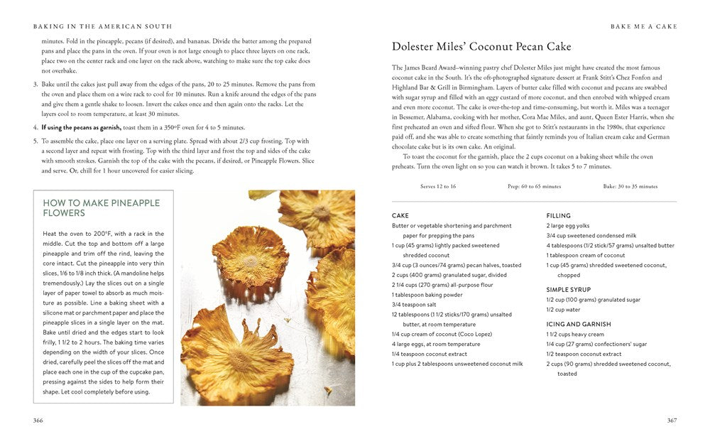 Baking in the American South: 200 Recipes and Their Untold Stories (A Definitive Cookbook Guide to Southern Baking) - The Perfect Cozy Christmas Gift for Bakers, Chefs, and Foodies