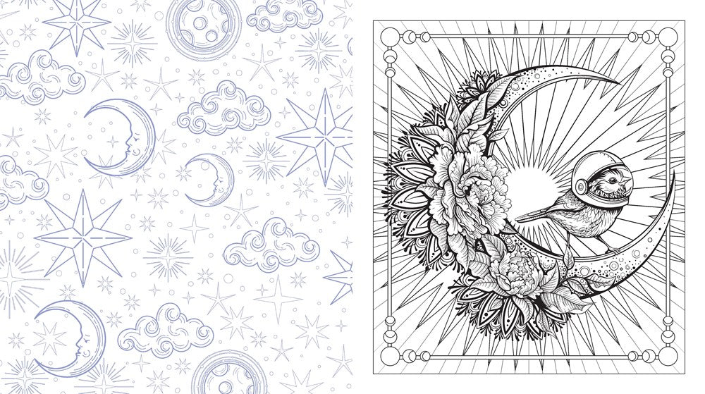 Moon Magic Coloring Book