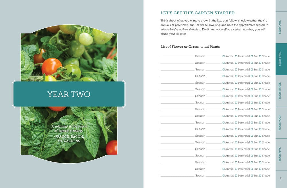 The Gardener's Planner and Logbook