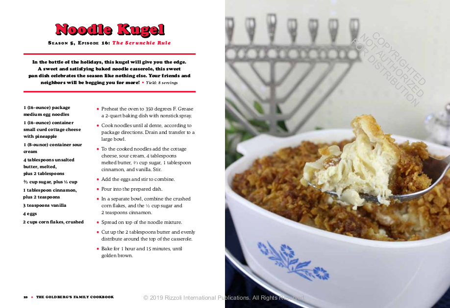 The Goldbergs Cookbook