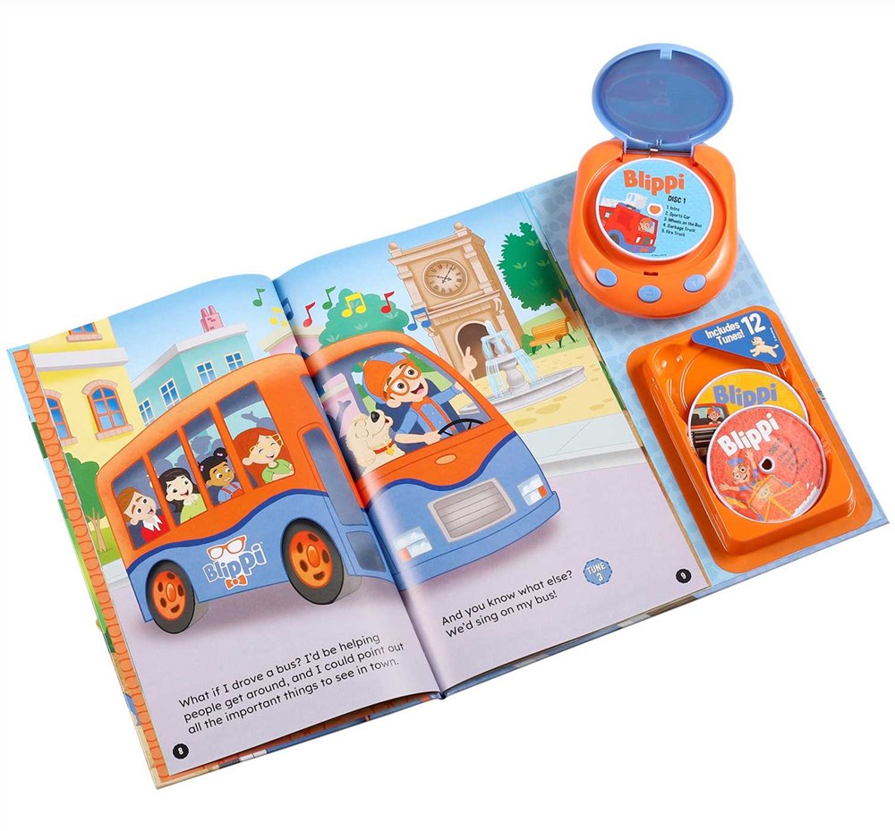 Blippi: Music Player Storybook