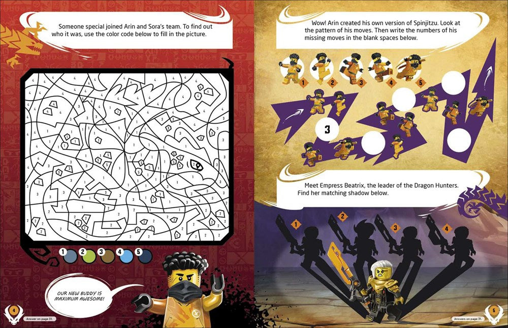LEGO NINJAGO: Ninja Power! (Activity Book with Minifigure)