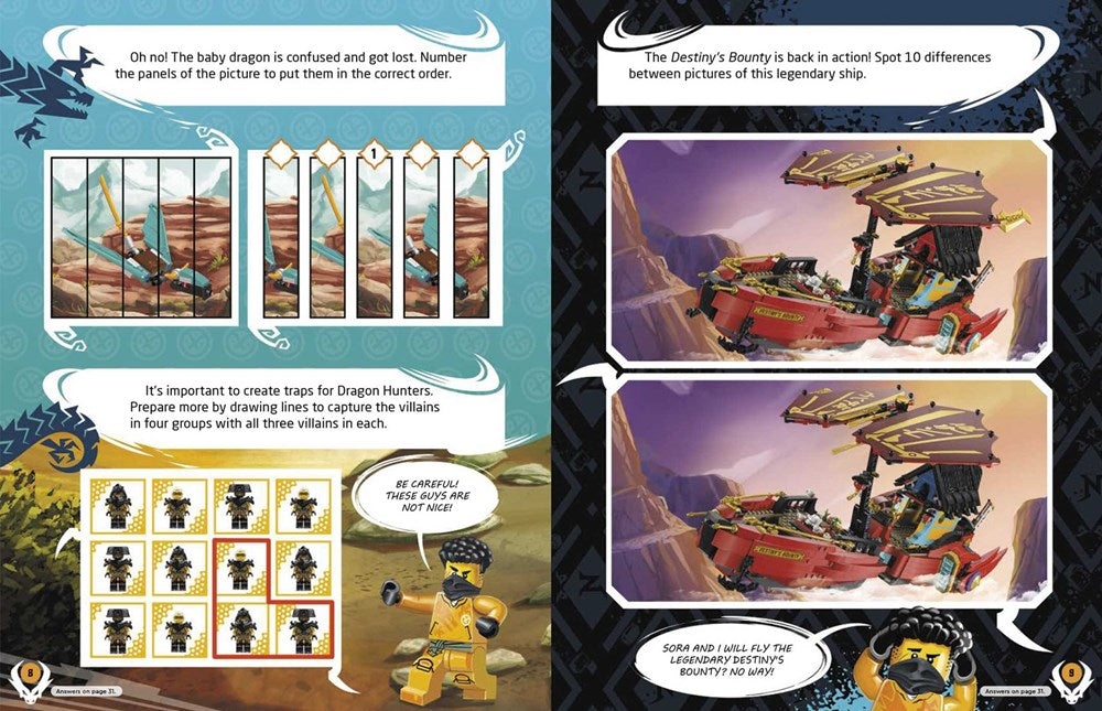 LEGO NINJAGO: Ninja Power! (Activity Book with Minifigure)