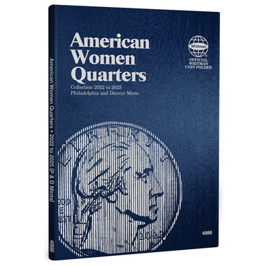 Official Whitman(r) Coin Folder - American Women Quarters: 2022-2025 Philadelphia and Denver Mints