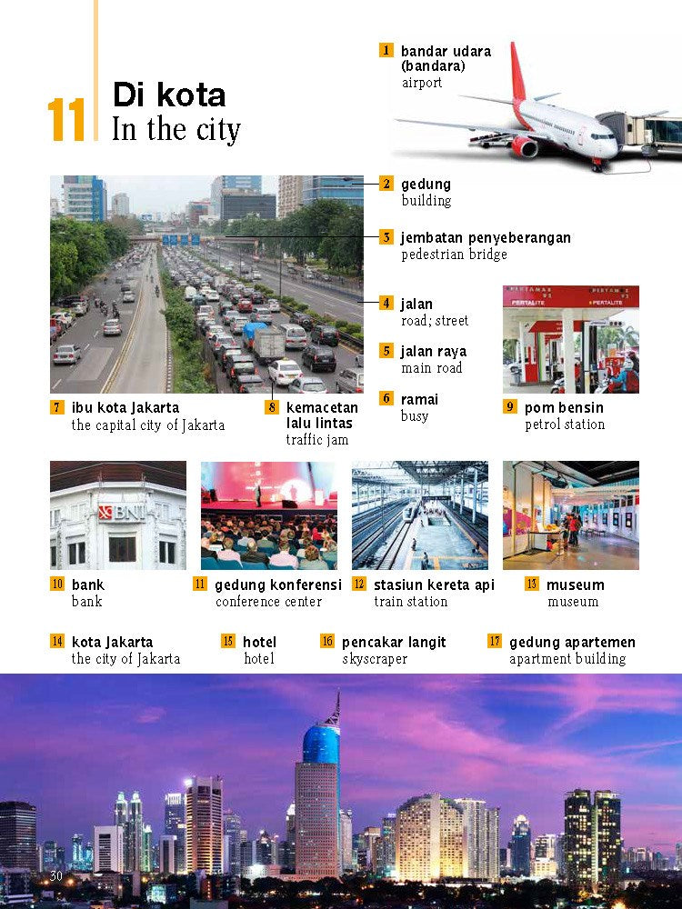 Indonesian Picture Dictionary