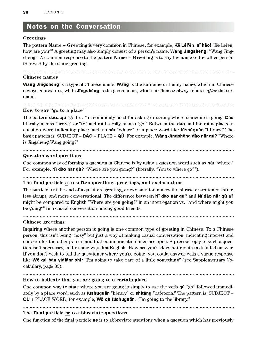 Elementary Mandarin Chinese Textbook