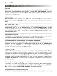 Elementary Mandarin Chinese Textbook