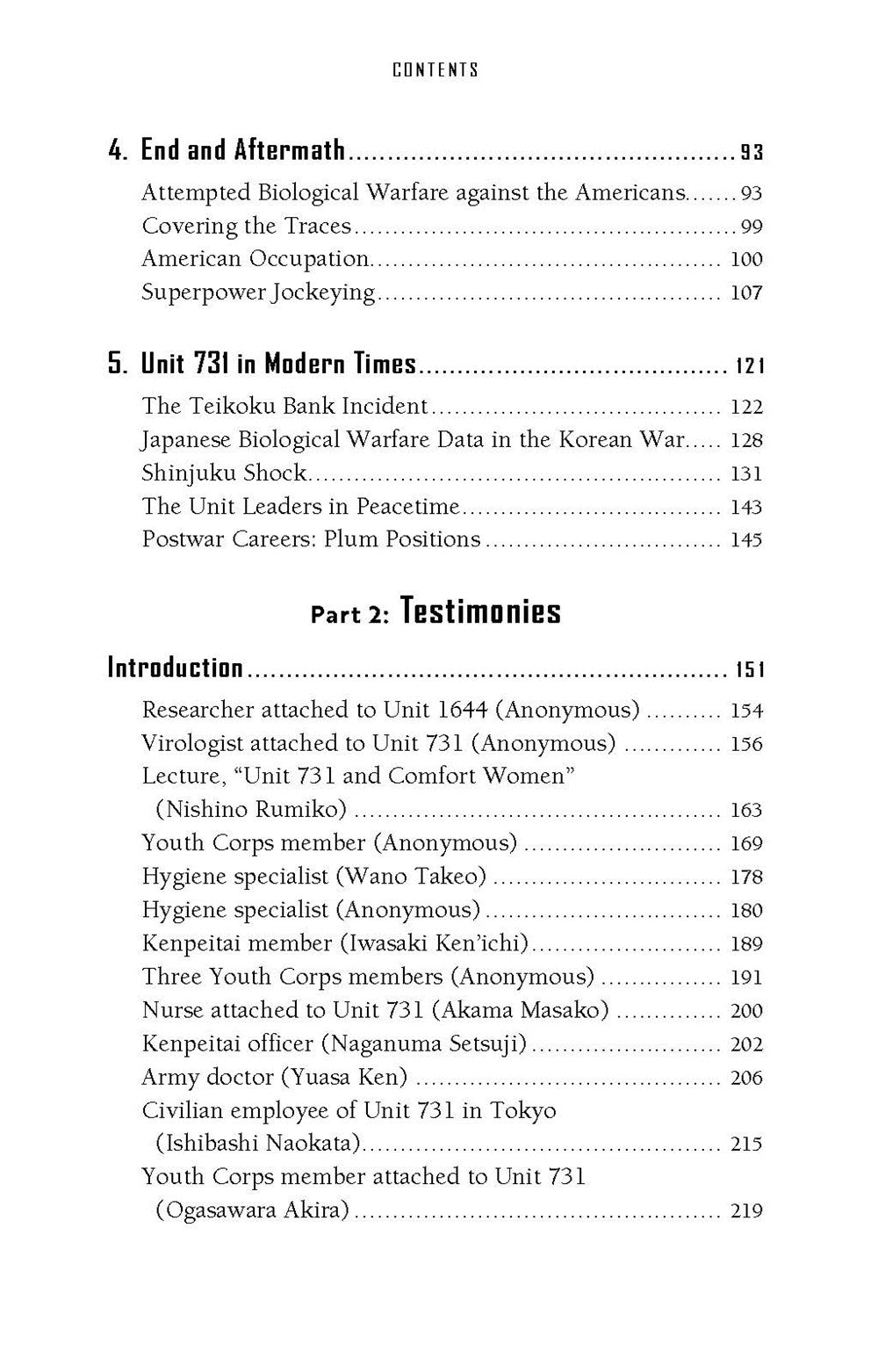 Japan's Infamous Unit 731