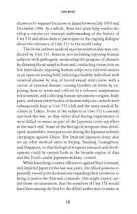 Japan's Infamous Unit 731
