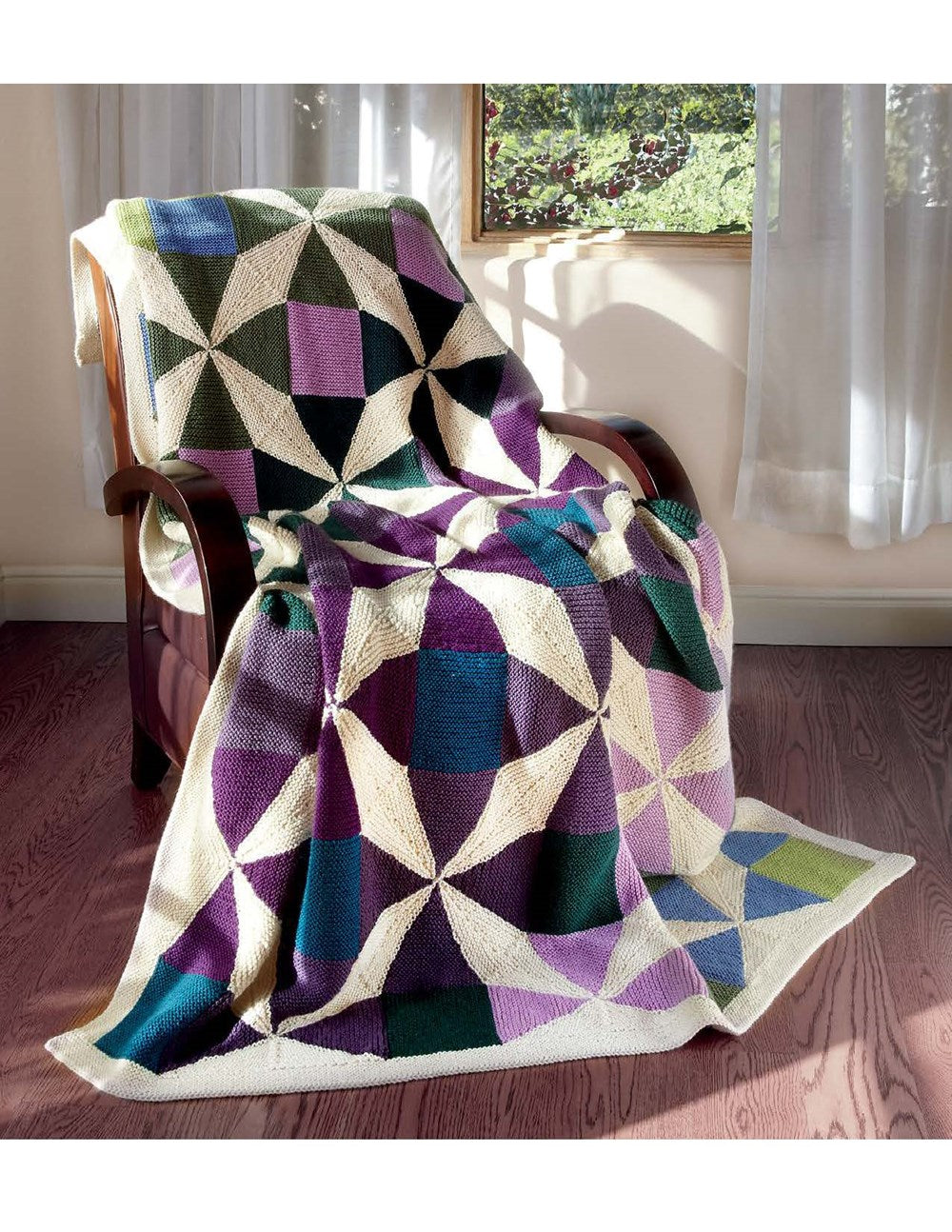 Geometric Knit Blankets