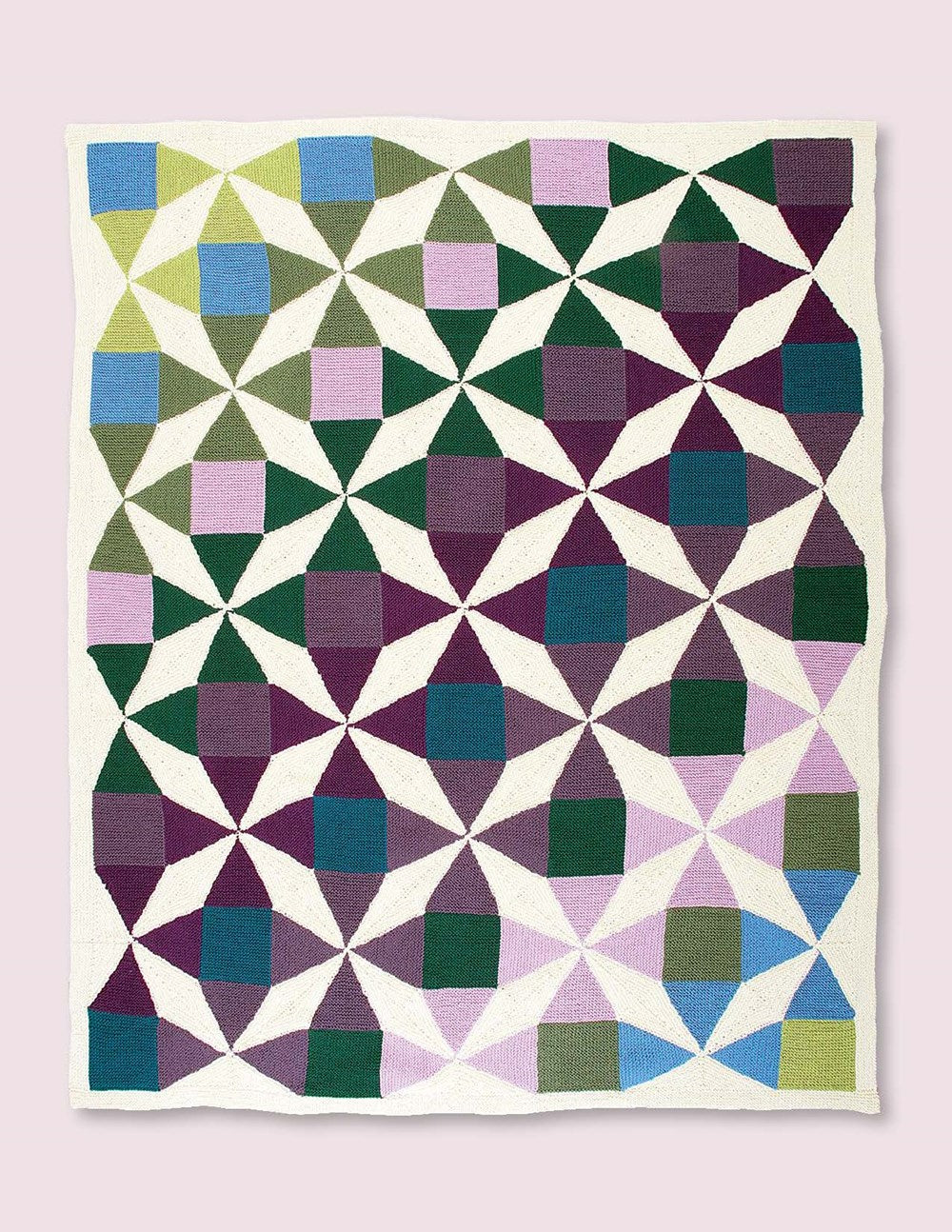 Geometric Knit Blankets