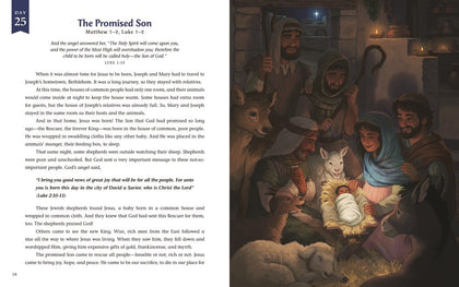 The Advent Storybook: 25 Bible Stories Showing Why Jesus Came (Bible Storybook Series)