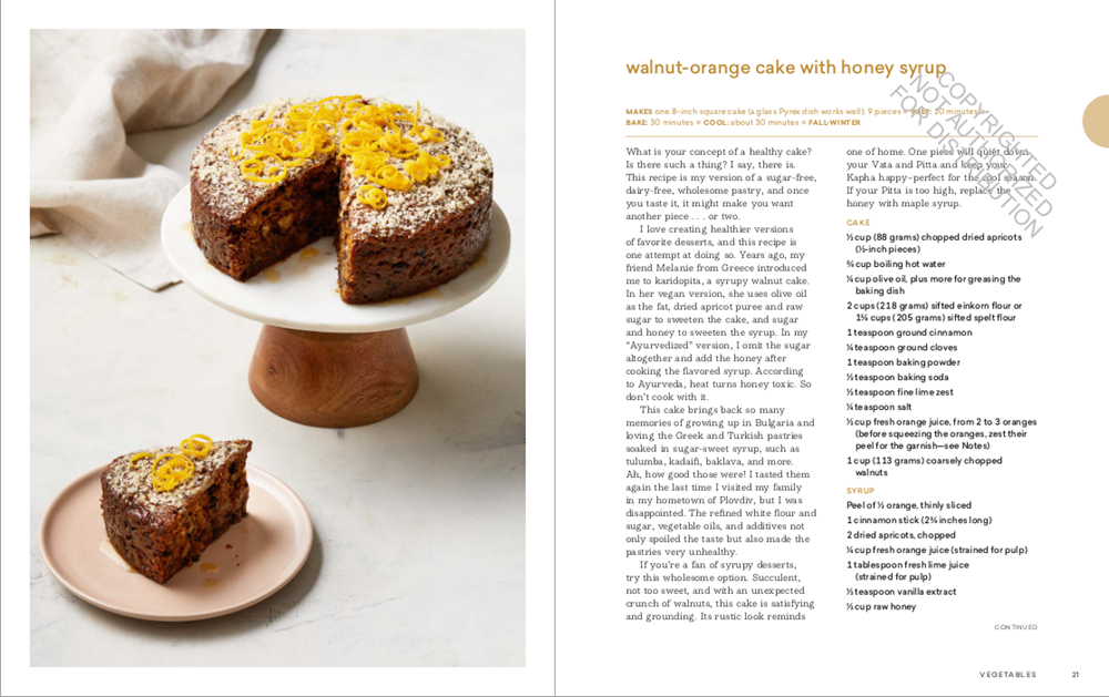 Joy of Balance - An Ayurvedic Guide to Cooking with Healing Ingredients