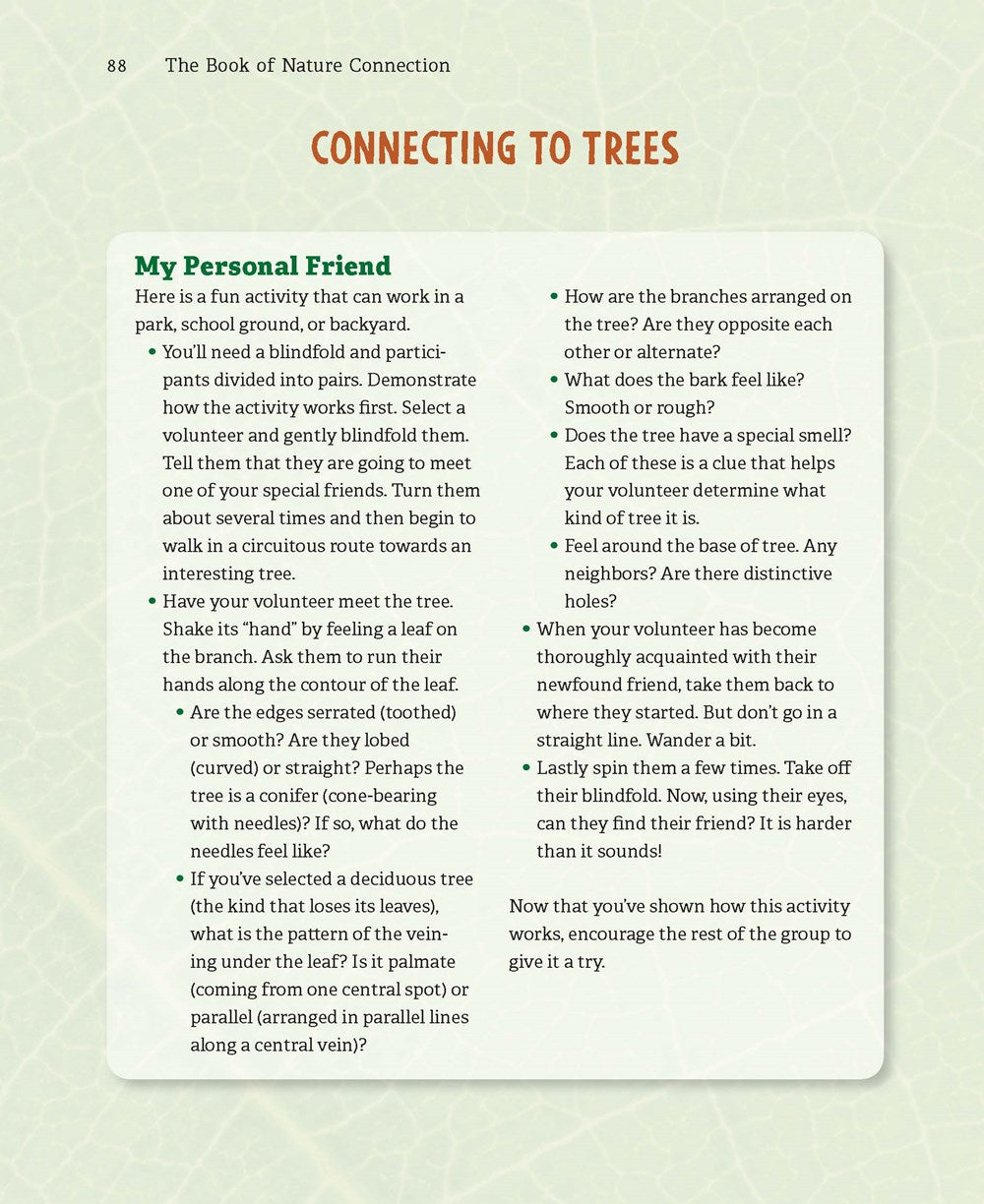 The Book of Nature Connection