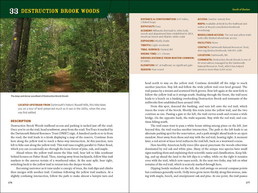 60 Hikes Within 60 Miles: Boston