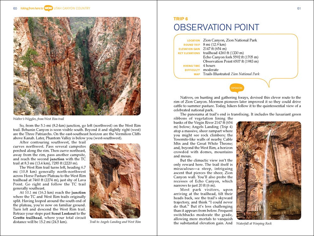 Hiking from Here to WOW: Utah Canyon Country