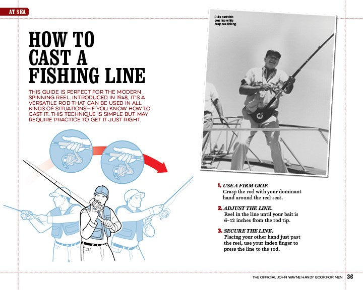 The Official John Wayne Handy Book for Men