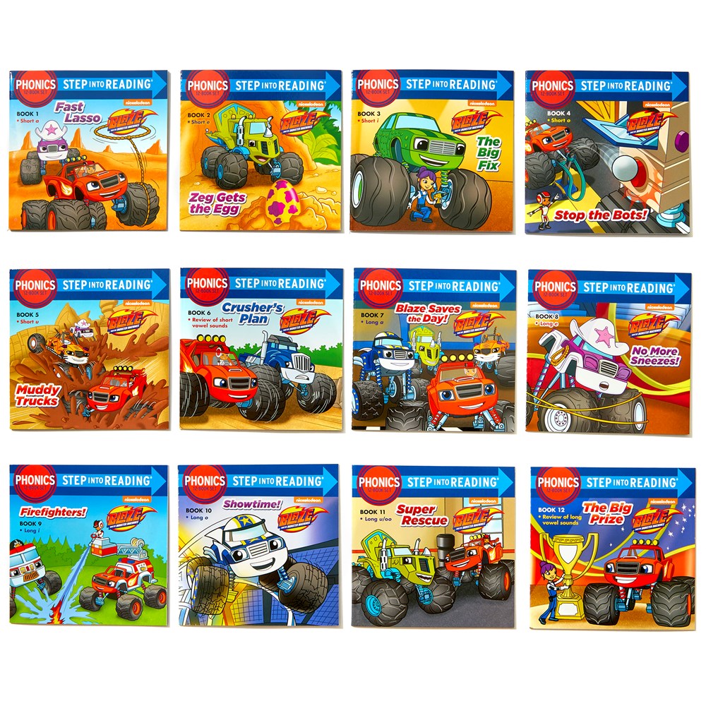 Monster Phonics (Blaze and the Monster Machines) (Step into Reading)