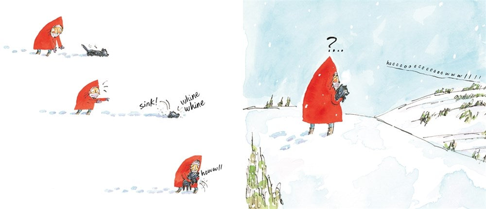 Wolf in the Snow