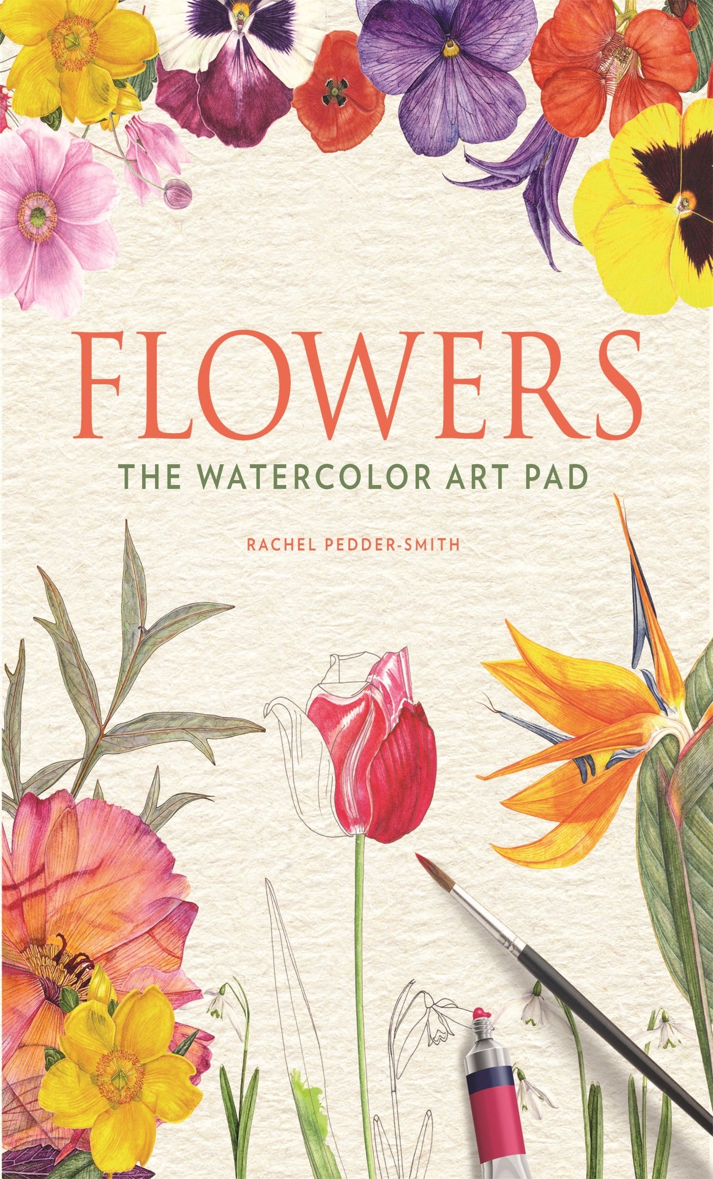 Flowers: The Watercolor Art Pad