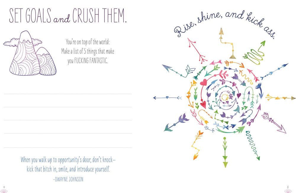 Zen as F*ck: A Journal for Practicing the Mindful Art of Not Giving a Sh*t